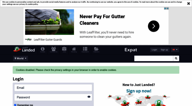 account.justlanded.co.in