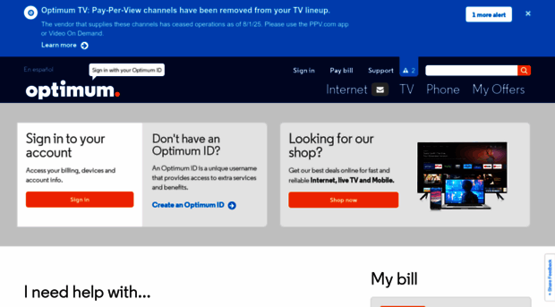 account.suddenlink.net