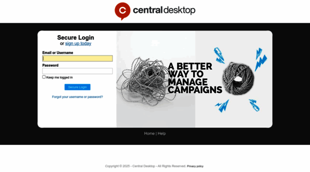 accounts.centraldesktop.com