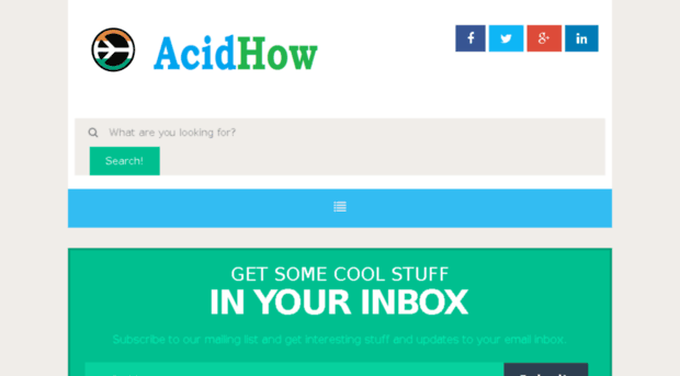acidhow.com