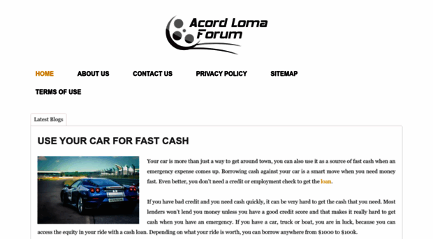 acordlomaforum.org