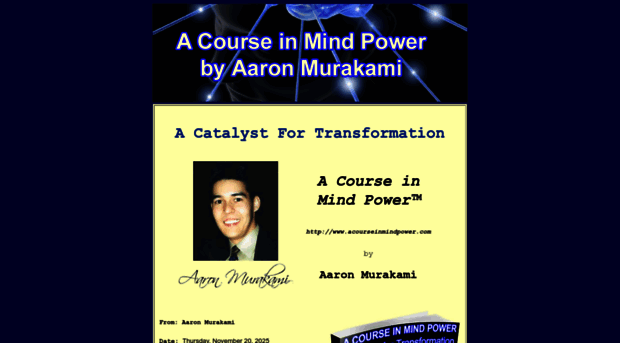 acourseinmindpower.com