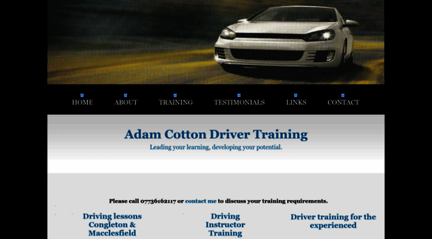 adamcottondrivertraining.co.uk