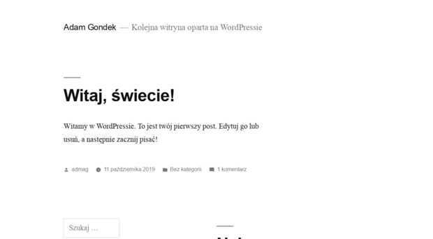 adamgondek.pl