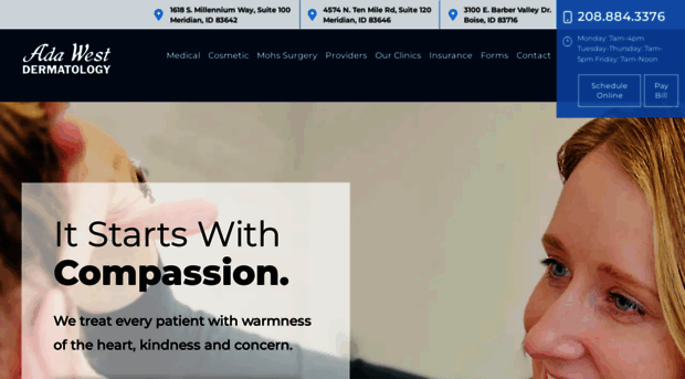 adawestdermatology.com