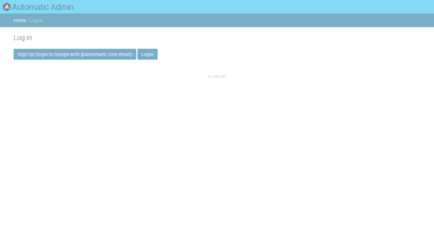 admin.automatic.co