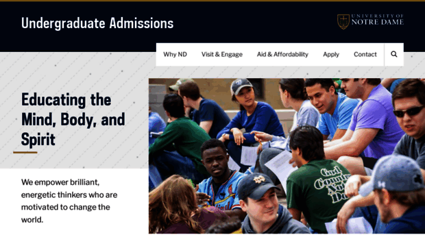 admissions.nd.edu