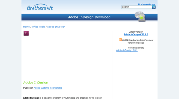 adobe-indesign.brothersoft.com