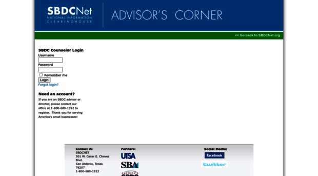 advisors.sbdcnet.org