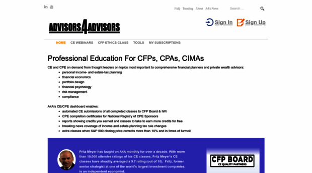 advisors4advisors.com