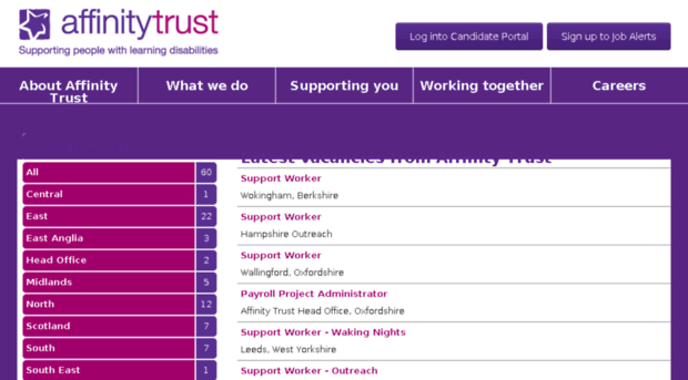 affinitytrust.ourvacancies.co.uk