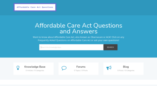 affordablecareactquestions.com