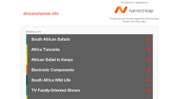 africanchannel.info