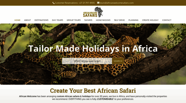 africanwelcomesafaris.com
