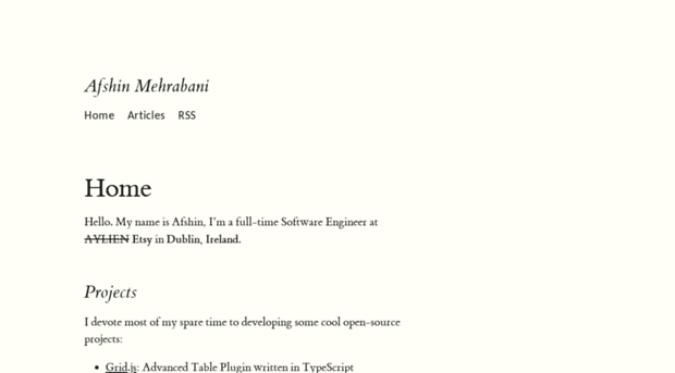 afshinm.name