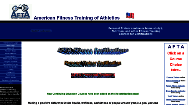 aftacertification.com