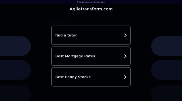 agiletransform.com