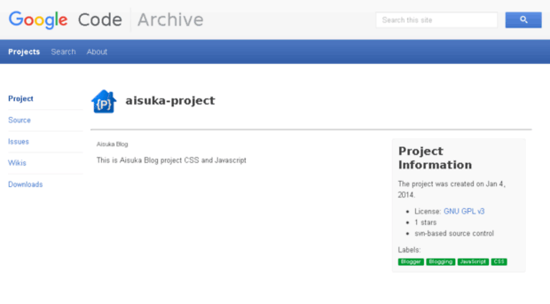 aisuka-project.googlecode.com