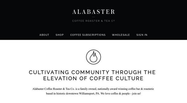 alabastercoffee.com