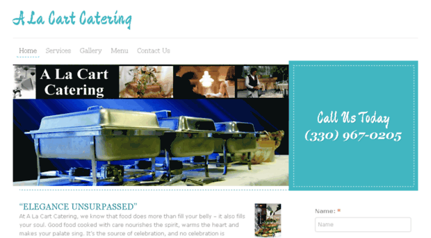 alacartcateringcanfield.calls.net