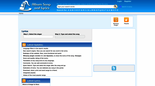 albumsongandlyrics.com