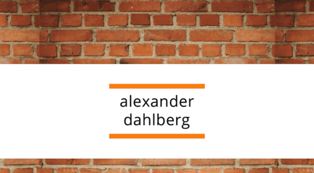 alexanderdahlberg.com
