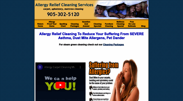 allergyreliefcleaning.com
