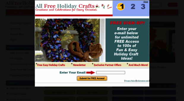 allfreeholidaycrafts.com