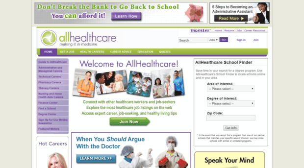 allhealthcare.monster.com