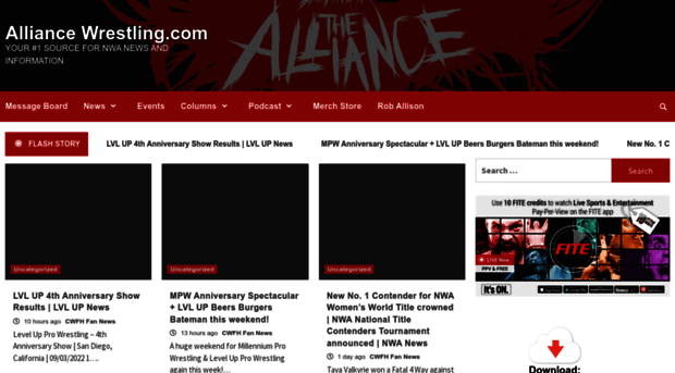 alliance-wrestling.com
