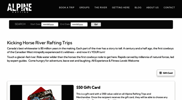 alpinerafting.rezgo.com