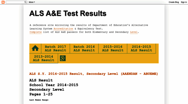 alsresult.com