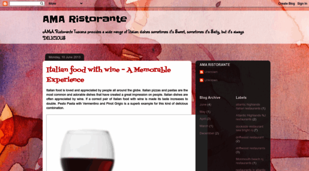 amaristorante.blogspot.in