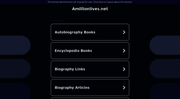 amillionlives.net