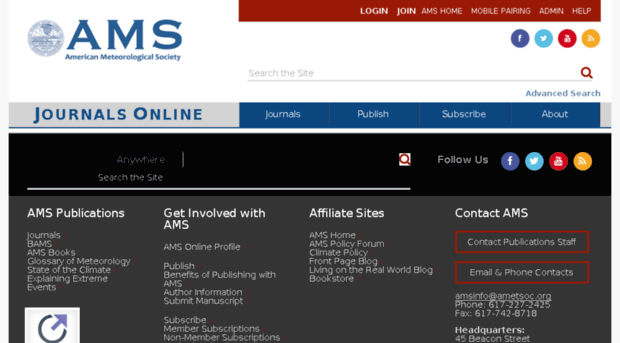 ams.allenpress.com