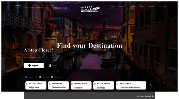 amytravelslimited.com