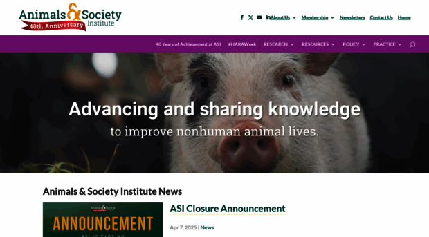 animalsandsociety.org