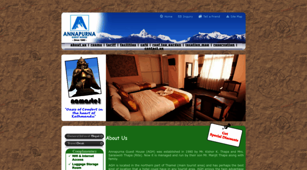 annapurnaguesthouse.com