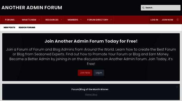 anotheradminforum.com