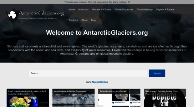 antarcticglaciers.org