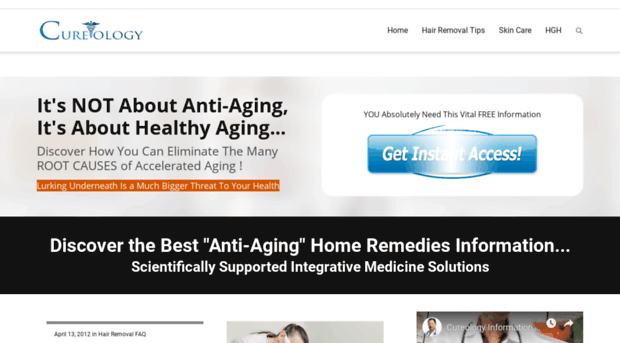 antiaging.cureology.com
