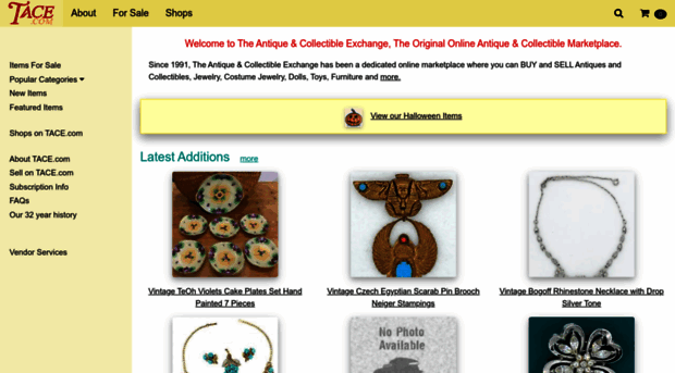 antiques.tace.com