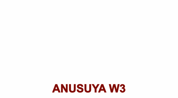 anusuyaw3.com