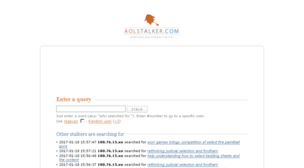 aolstalker.com