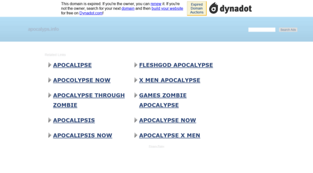 apocalyps.info