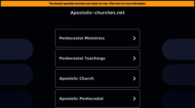apostolic-churches.net