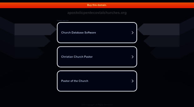 apostolicpentecostalchurches.org