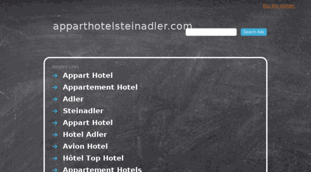 apparthotelsteinadler.com