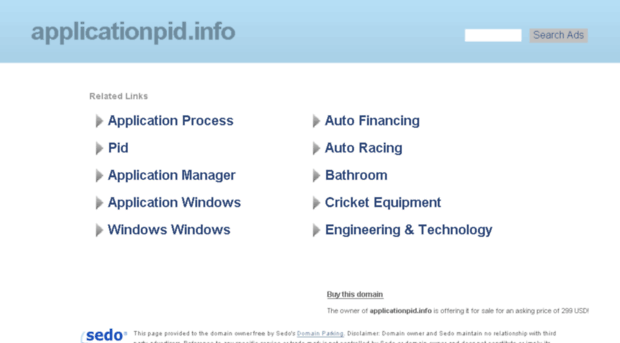 applicationpid.info