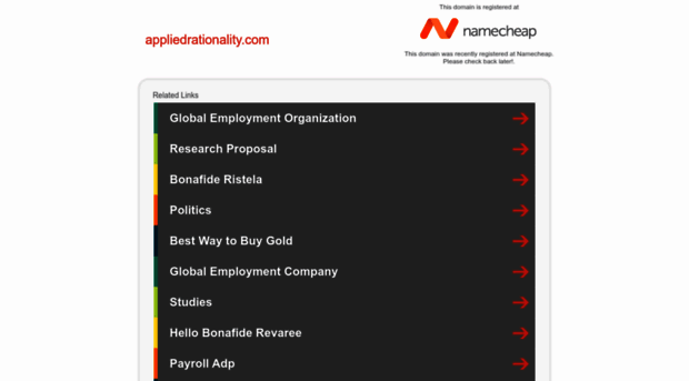 appliedrationality.com
